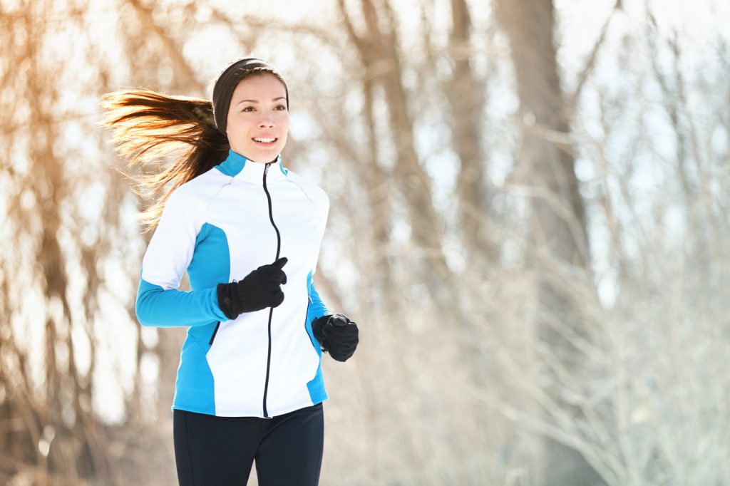 runner breathing in cold weather